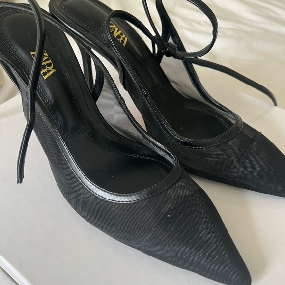 Zara tie up heels - Picture 5 of 6